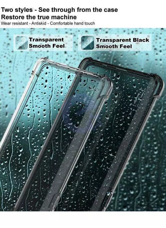 Протиударний чохол бампер для ZTE Blade V40 Pro Imak Shock Transparent (Прозорий) Протиударний чохол бампер для ZTE Blade V40 Pro Imak Shock Transparent (Прозорий)