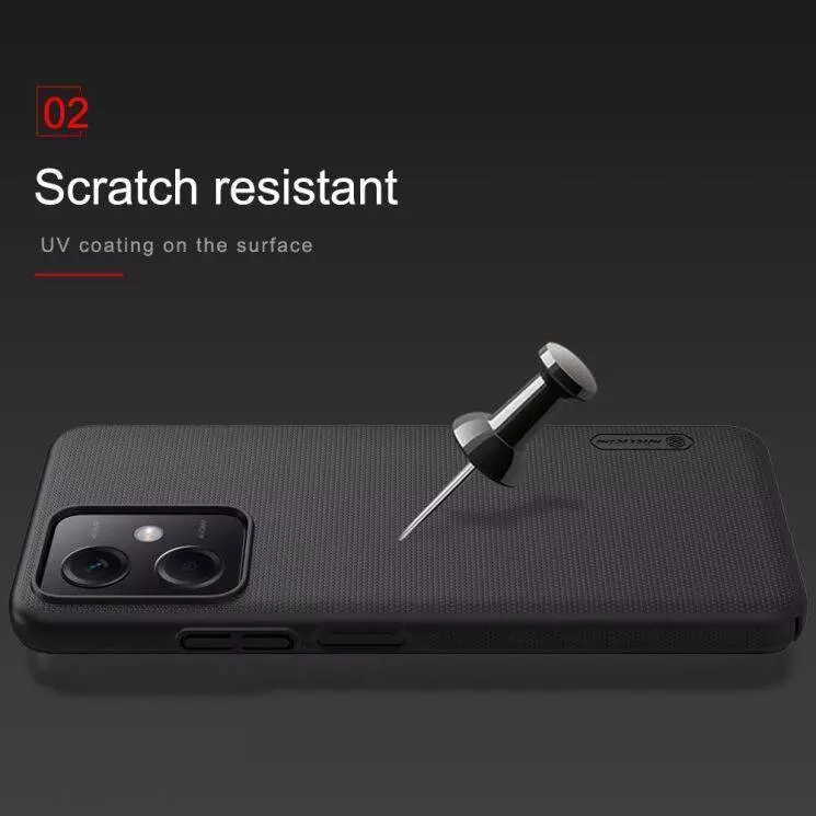 Протиударний чохол бампер Nillkin Super Frosted Shield для Xiaomi Redmi Note 12 5G / Poco X5 White (Білий) Протиударний чохол бампер Nillkin Super Frosted Shield для Xiaomi Redmi Note 12 5G / Poco X5 White (Білий)