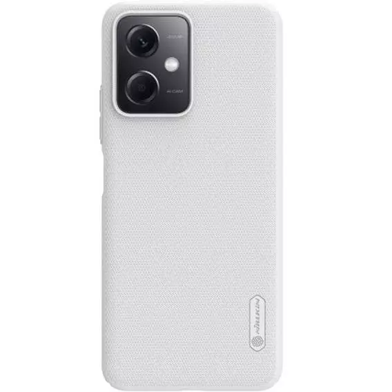 Протиударний чохол бампер Nillkin Super Frosted Shield для Xiaomi Redmi Note 12 5G / Poco X5 White (Білий) Протиударний чохол бампер Nillkin Super Frosted Shield для Xiaomi Redmi Note 12 5G / Poco X5 White (Білий)
