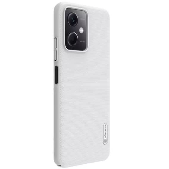 Протиударний чохол бампер Nillkin Super Frosted Shield для Xiaomi Redmi Note 12 5G / Poco X5 White (Білий) Протиударний чохол бампер Nillkin Super Frosted Shield для Xiaomi Redmi Note 12 5G / Poco X5 White (Білий)