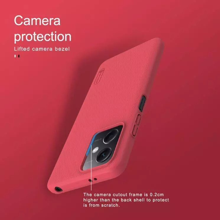 Протиударний чохол бампер Nillkin Super Frosted Shield для Xiaomi Redmi Note 12 5G / Poco X5 White (Білий) Протиударний чохол бампер Nillkin Super Frosted Shield для Xiaomi Redmi Note 12 5G / Poco X5 White (Білий)