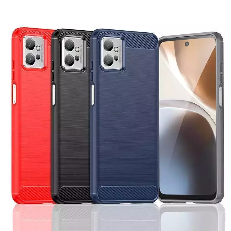 Протиударний чохол бампер для Oppo Reno 7 iPaky Carbon Fiber Blue (Синій)