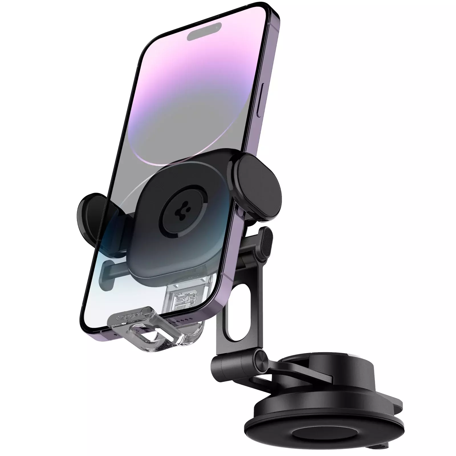 Автомобильный держатель для смартфона Spigen UTS35 OneTap Universal Car Mount Dashboard Black (Черный) ACP05506