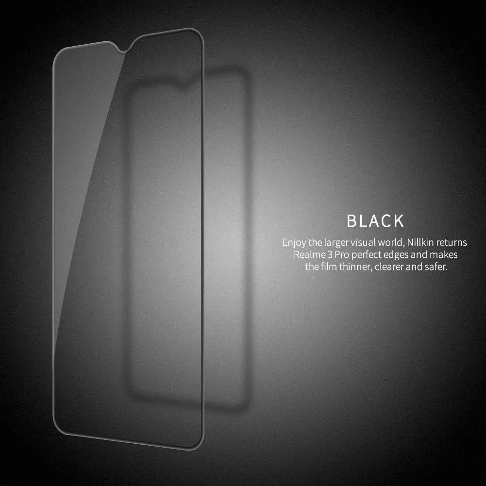 Загартоване захисне скло Nillkin CP+ PRO для Realme 3 Pro / 5 Pro Black (Чорний)