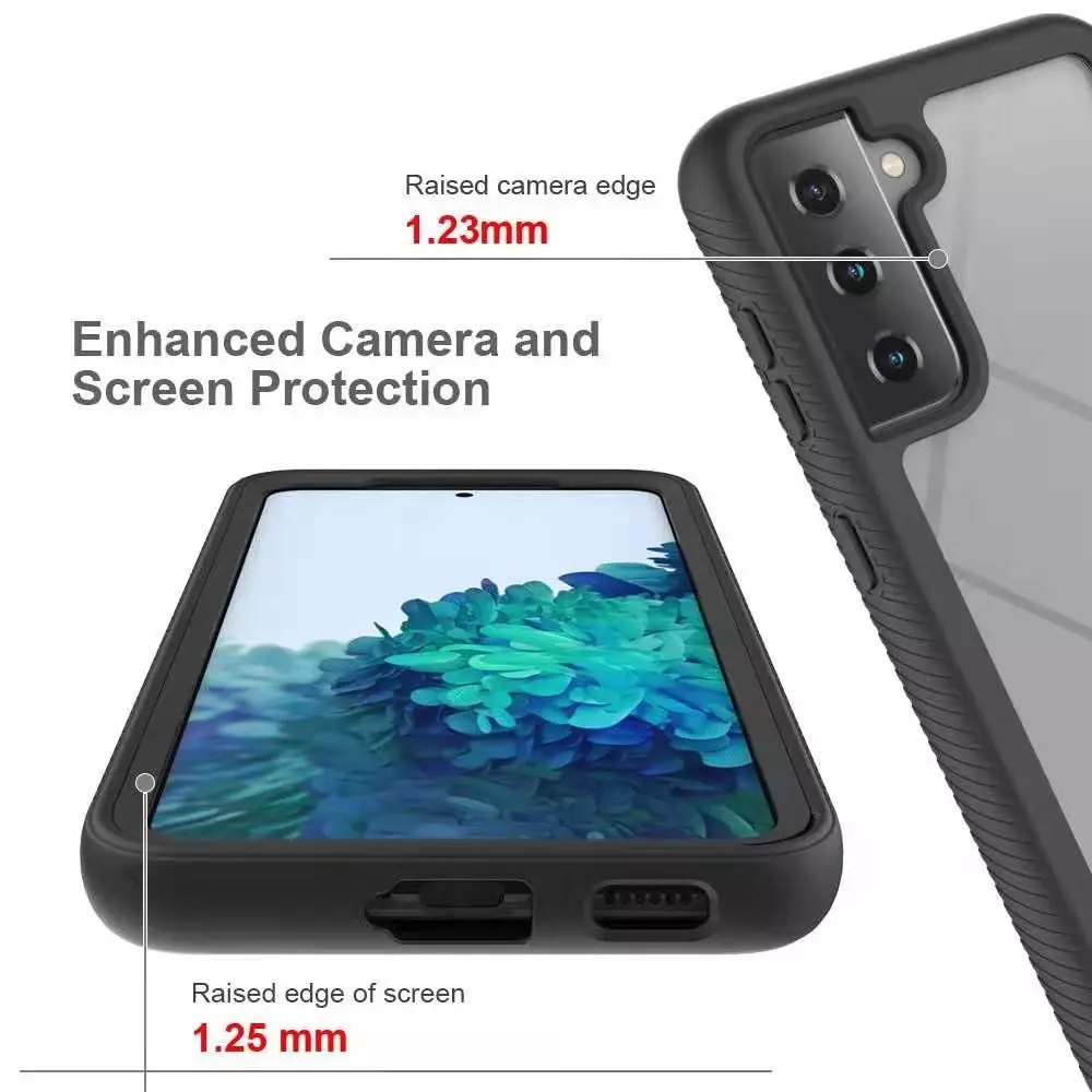 Протиударний чохол бампер для Samsung Galaxy S21 Plus Anomaly Hybrid 360 Purple / Black (Пурпурний / Чорний) Протиударний чохол бампер для Samsung Galaxy S21 Plus Anomaly Hybrid 360 Purple / Black (Пурпурний / Чорний)