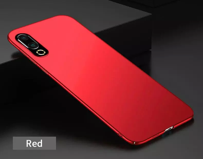 Ультратонкий чохол бампер для Meizu 16s Anomaly Matte Red (Червоний)
