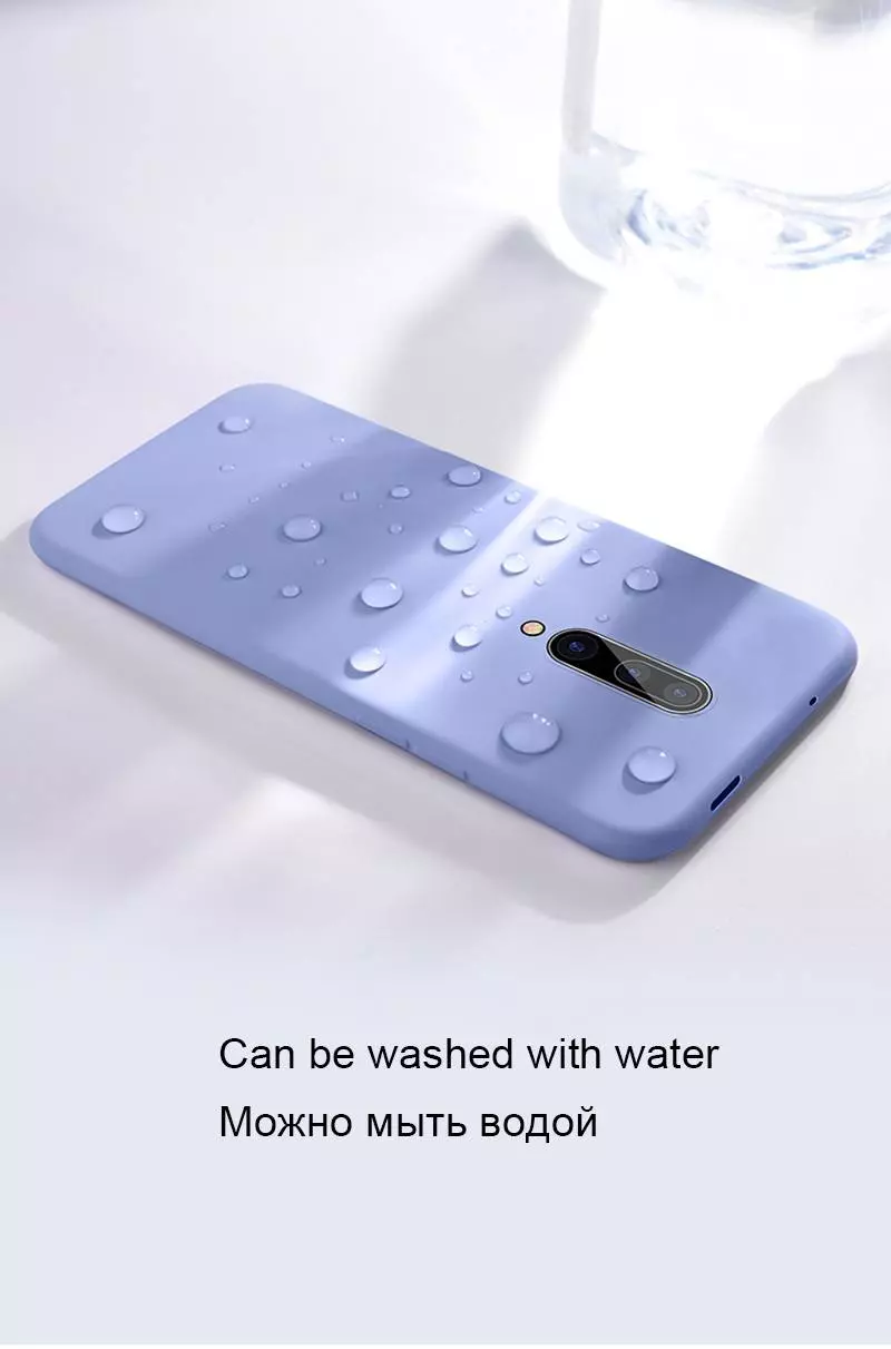 Чехол бампер для OnePlus 7 Pro Anomaly Silicone (с микрофиброй) Sand Pink (Песочный Розовый)