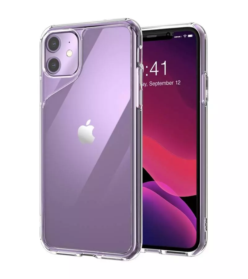 Противоударный чехол бампер i-Blason Halo для iPhone 11 Crystal Clear (Прозрачный)