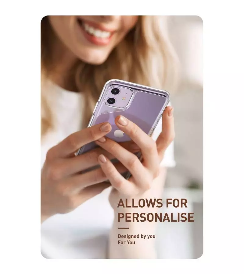 Противоударный чехол бампер i-Blason Halo для iPhone 11 Crystal Clear (Прозрачный)