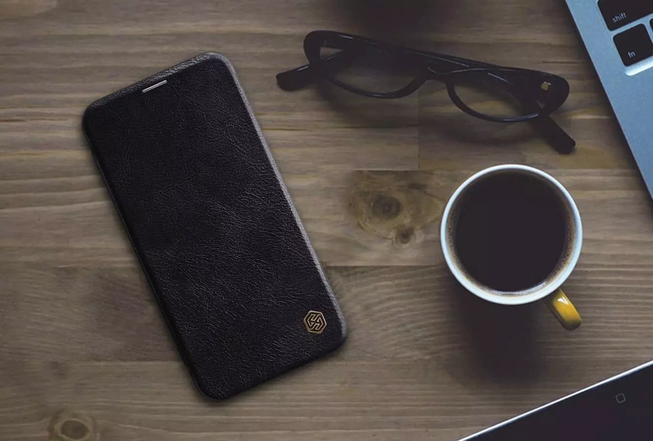 Чехол книжка Nillkin Qin для iPhone 12 Pro Max Red (Красный) Чехол книжка Nillkin Qin для iPhone 12 Pro Max Red (Красный)