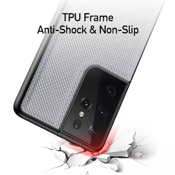 Чехол бампер для Samsung Galaxy S21 Ultra Dux Ducis Fino Black (Черный)