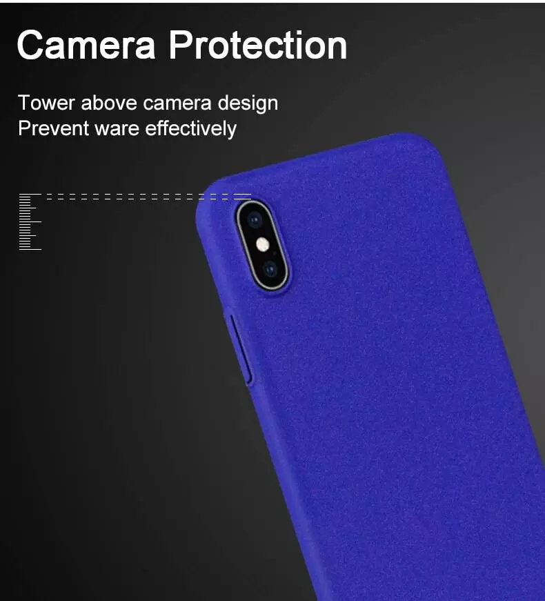 Чохол бампер для iPhone Xs Max Imak Cowboy (з кільцем-тримачем) Matte Black (Матовий Чорний)