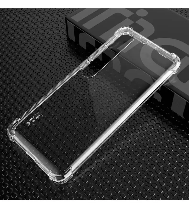 Протиударний чохол бампер для Xiaomi Mi10 / Mi10 Pro Imak Shock Black (Чорний)