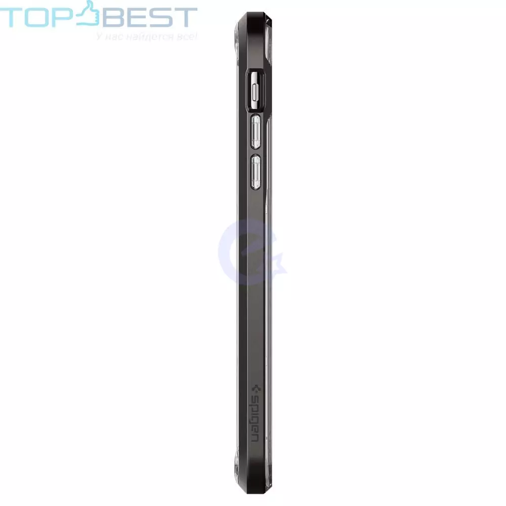 Протиударний чохол бампер Spigen Neo Hybrid Crystal для iPhone XR Gunmetal (Збройовий метал) Протиударний чохол бампер Spigen Neo Hybrid Crystal для iPhone XR Gunmetal (Збройовий метал)