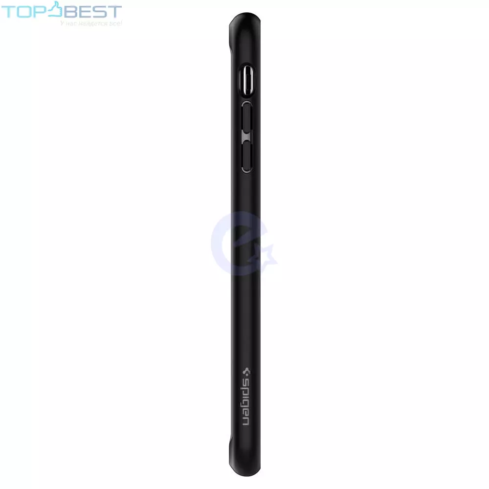 Противоударный чехол бампер Spigen Ultra Hybrid для iPhone Xs Max Matte Black (Матовый Черный) Противоударный чехол бампер Spigen Ultra Hybrid для iPhone Xs Max Matte Black (Матовый Черный)