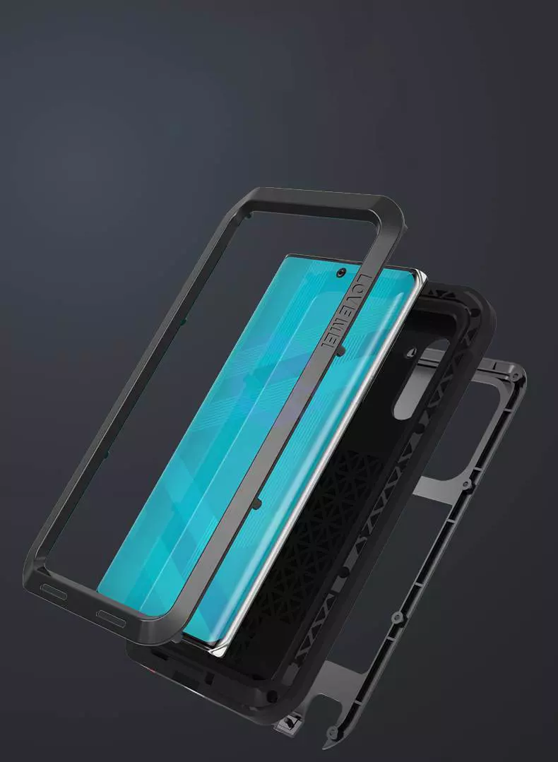 Протиударний чохол бампер для Samsung Galaxy Note 10 Love Mei PowerFull Red (Червоний) Протиударний чохол бампер для Samsung Galaxy Note 10 Love Mei PowerFull Red (Червоний)