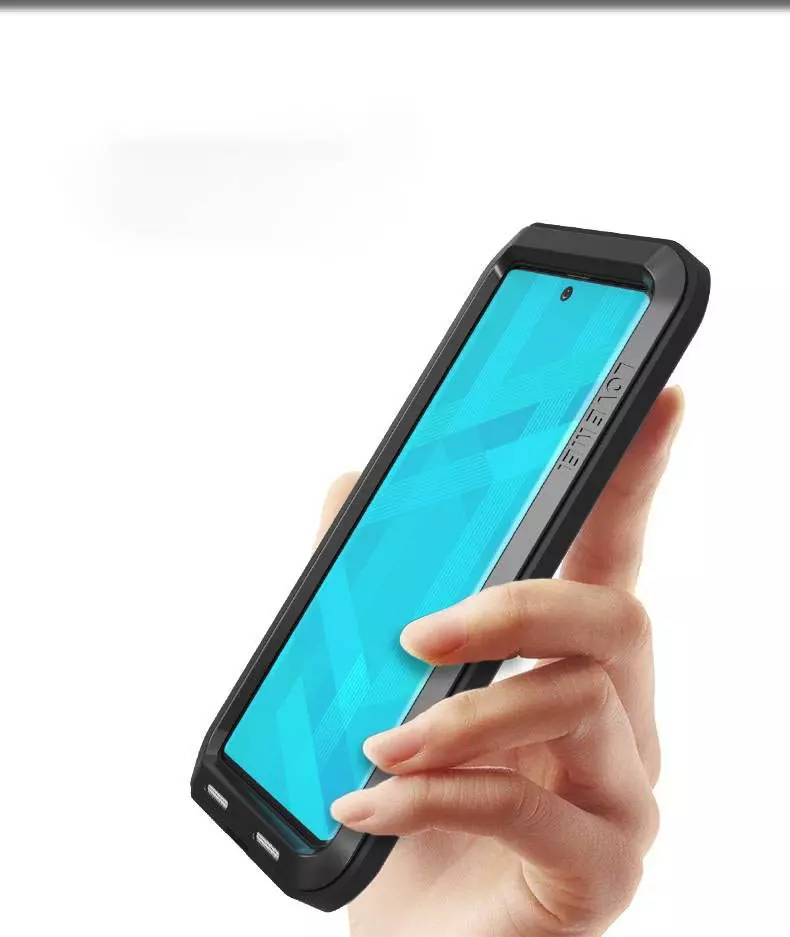 Противоударный чехол бампер для Samsung Galaxy Note 10 Love Mei PowerFull White (Белый)