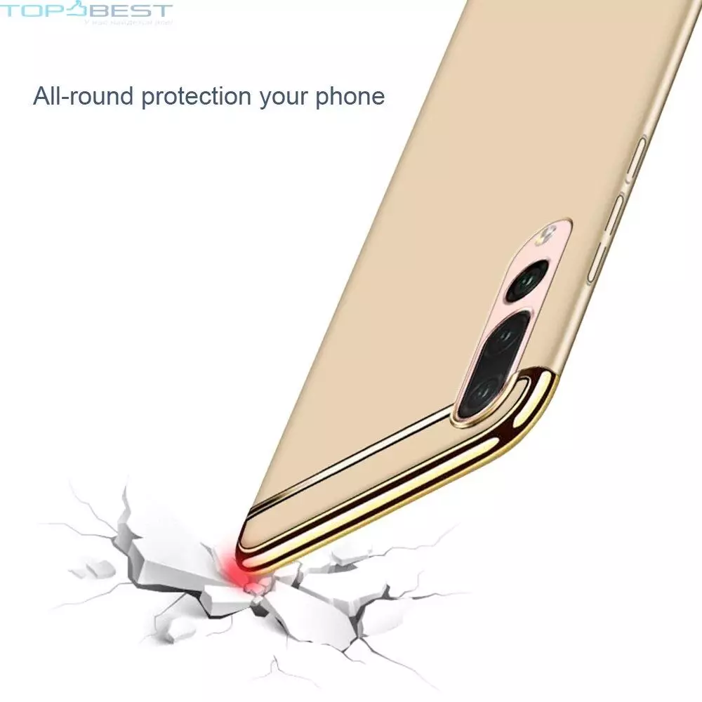 Чохол бампер для Huawei P30 Lite Mofi Electroplating Gold (Золотий) Чохол бампер для Huawei P30 Lite Mofi Electroplating Gold (Золотий)