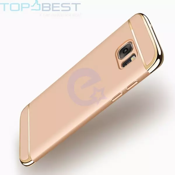 Чохол бампер для Samsung Galaxy A7 2018 Mofi Electroplating Black (Чорний)