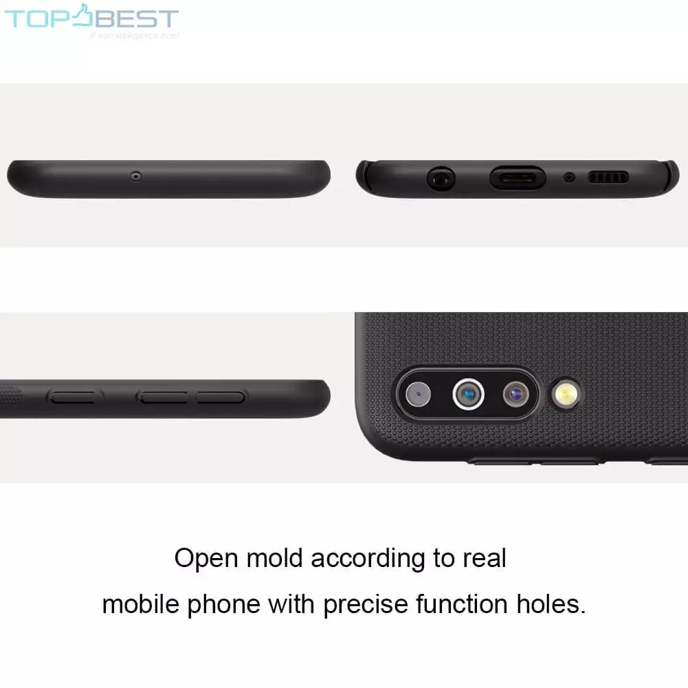 Протиударний чохол бампер Nillkin Super Frosted Shield для Samsung Galaxy A40s / M30 White (Білий) Протиударний чохол бампер Nillkin Super Frosted Shield для Samsung Galaxy A40s / M30 White (Білий)