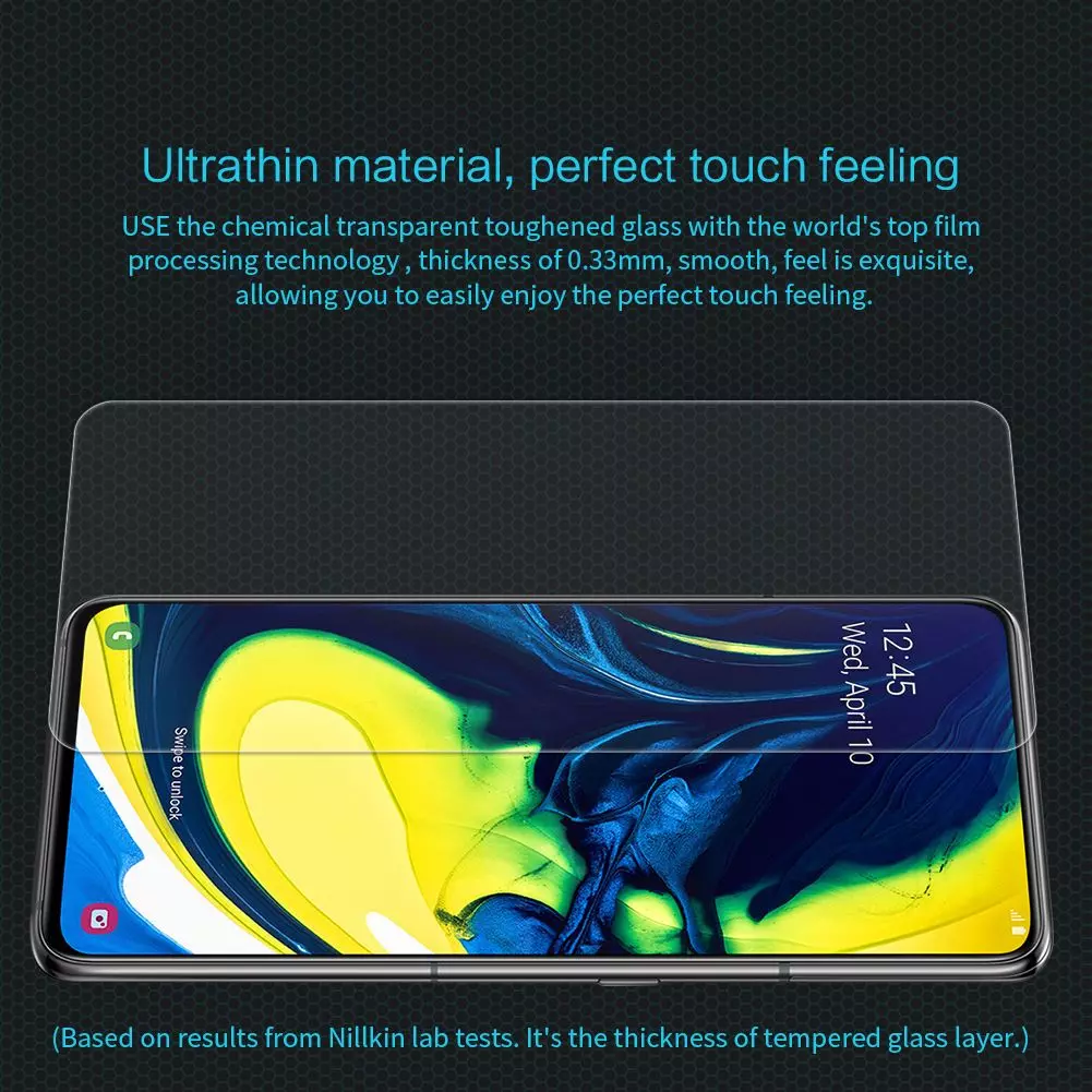 Закаленное защитное стекло Nillkin H для Samsung Galaxy A80 / A90 Transparent (Прозрачный) Закаленное защитное стекло Nillkin H для Samsung Galaxy A80 / A90 Transparent (Прозрачный)