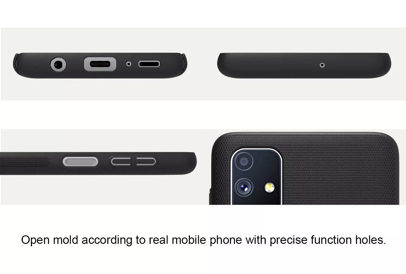 Протиударний чохол бампер Nillkin Super Frosted Shield для Samsung Galaxy M51 Blue (Синій)