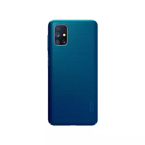 Протиударний чохол бампер Nillkin Super Frosted Shield для Samsung Galaxy M51 Blue (Синій)