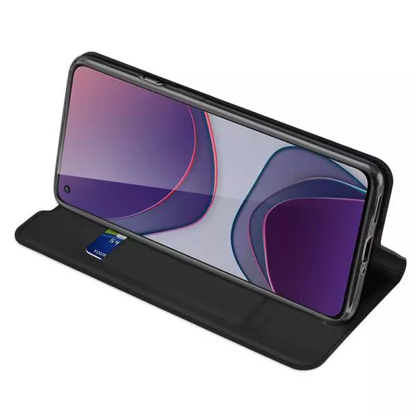 Чехол книжка для OnePlus 9R / 8T Dux Ducis Skin Pro Black (Черный) Чехол книжка для OnePlus 9R / 8T Dux Ducis Skin Pro Black (Черный)