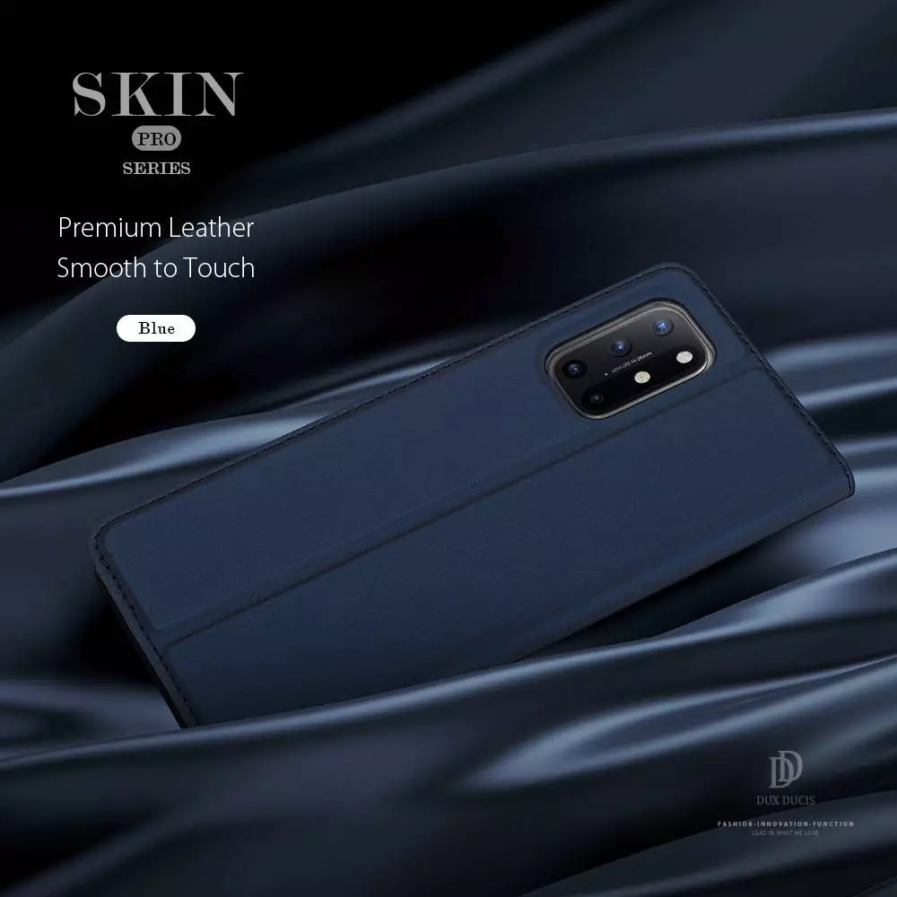 Чехол книжка для OnePlus 9R / 8T Dux Ducis Skin Pro Black (Черный) Чехол книжка для OnePlus 9R / 8T Dux Ducis Skin Pro Black (Черный)
