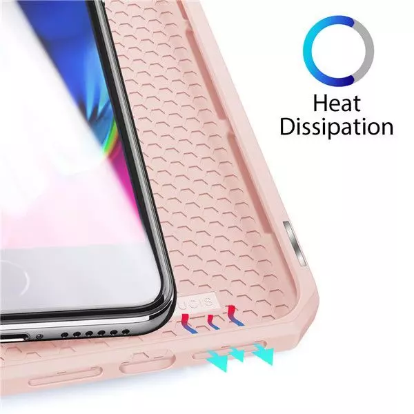 Чохол книжка для iPhone SE 2020 / iPhone SE 2022 Dux Ducis Skin X Pink (Рожевий)