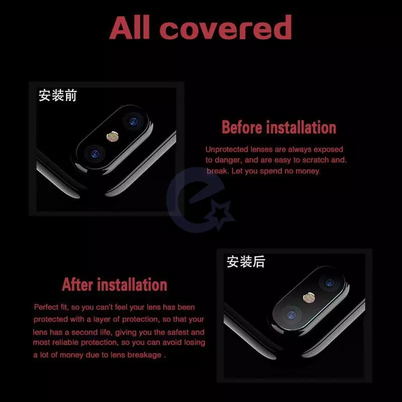 Захисне скло для камери для Motorola Moto G8 Anomaly Camera Glass Transparent (Прозорий)