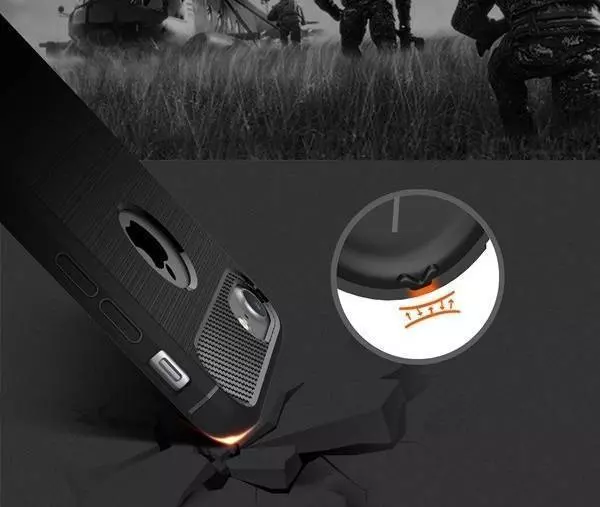 Протиударний чохол бампер для Infinix Note 30 iPaky Carbon Fiber Black (Чорний)