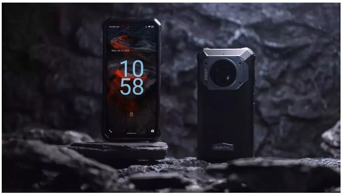 Захищений смартфон Oukitel WP19 8/256GB Black (Чорний) Захищений смартфон Oukitel WP19 8/256GB Black (Чорний)