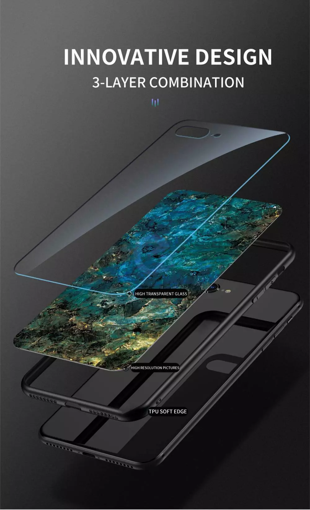 Чохол бампер для Motorola Moto G54 Anomaly Cosmo Emerald (Смарагдовий) 