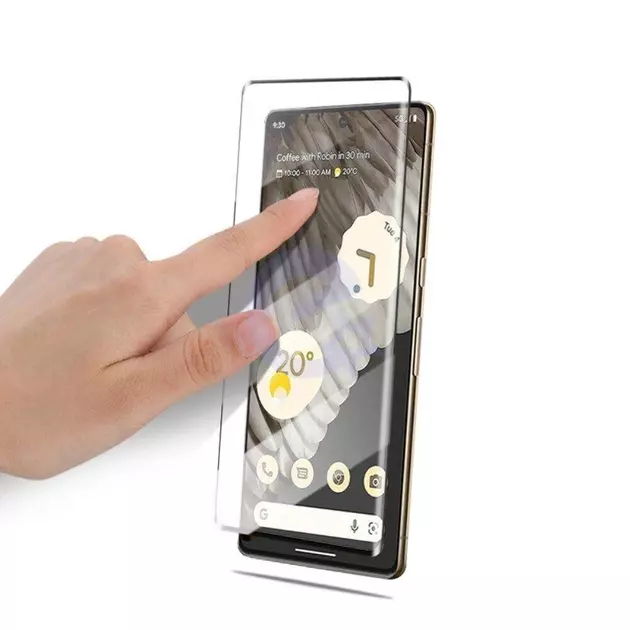 Защитное стекло для Google Pixel 7 Pro Mocolo 3D Glass Black (Черный)