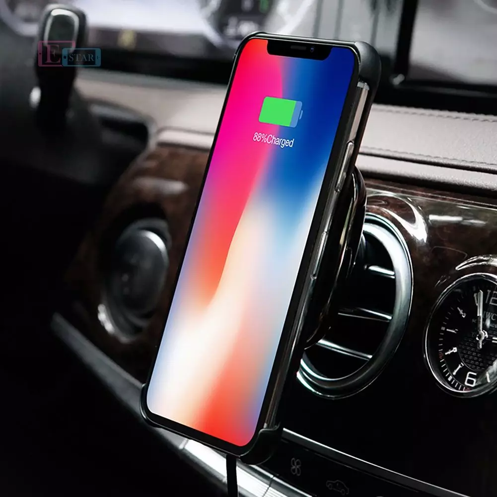 Комплект для Apple iPhone X/Xs Nillkin 2 в 1 магнітний автотримач з бездротовою зарядкою + чохол бампер Nillkin Leather з магнітною пластиною Комплект для Apple iPhone X/Xs Nillkin 2 в 1 магнітний автотримач з бездротовою зарядкою + чохол бампер Nillkin Leather з магнітною пластиною