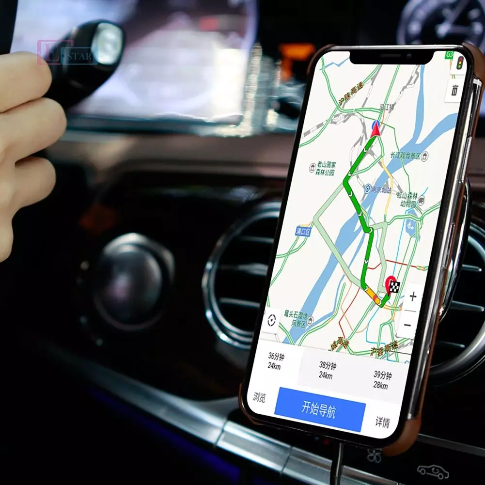 Комплект для Apple iPhone X/Xs Nillkin 2 в 1 магнітний автотримач з бездротовою зарядкою + чохол бампер Nillkin Leather з магнітною пластиною Комплект для Apple iPhone X/Xs Nillkin 2 в 1 магнітний автотримач з бездротовою зарядкою + чохол бампер Nillkin Leather з магнітною пластиною