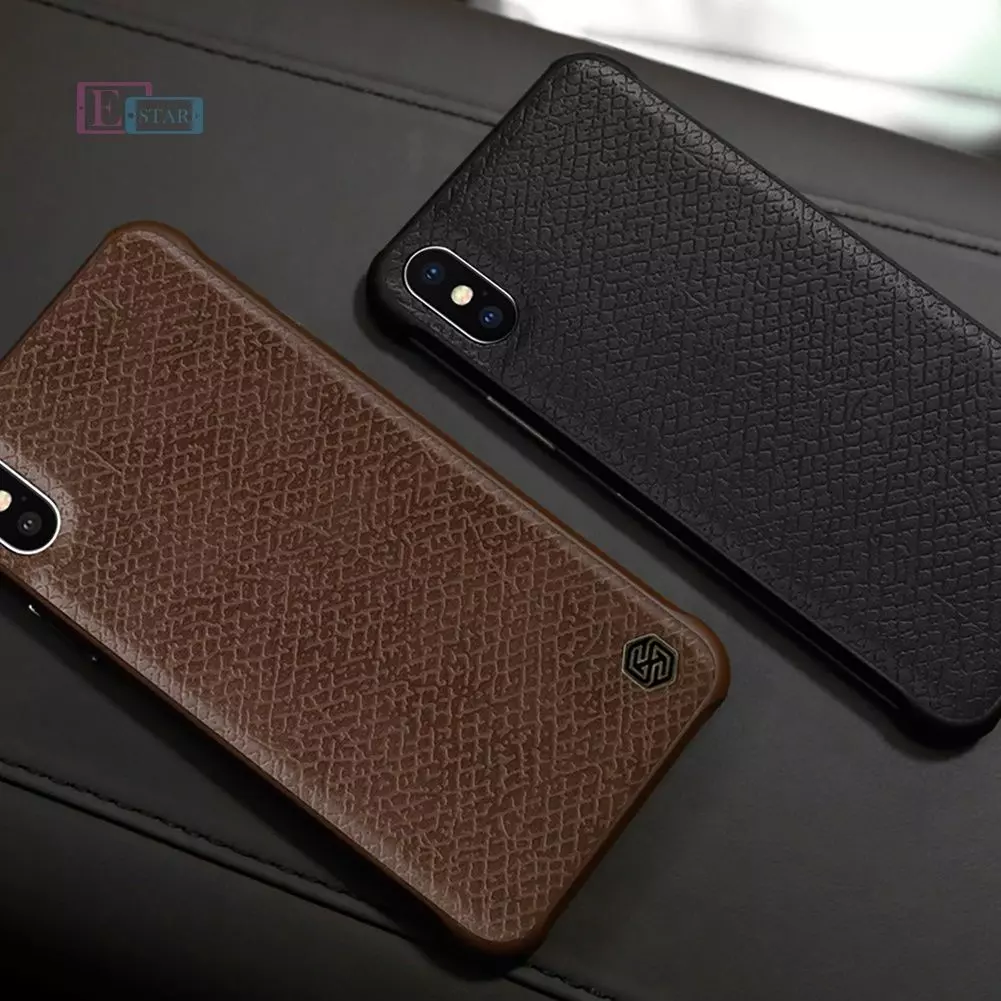 Комплект для Apple iPhone X/Xs Nillkin 2 в 1 магнітний автотримач з бездротовою зарядкою + чохол бампер Nillkin Leather з магнітною пластиною Комплект для Apple iPhone X/Xs Nillkin 2 в 1 магнітний автотримач з бездротовою зарядкою + чохол бампер Nillkin Leather з магнітною пластиною