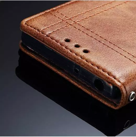 Чохол книжка для Huawei Honor X7a idools Retro Brown (Коричневий) 