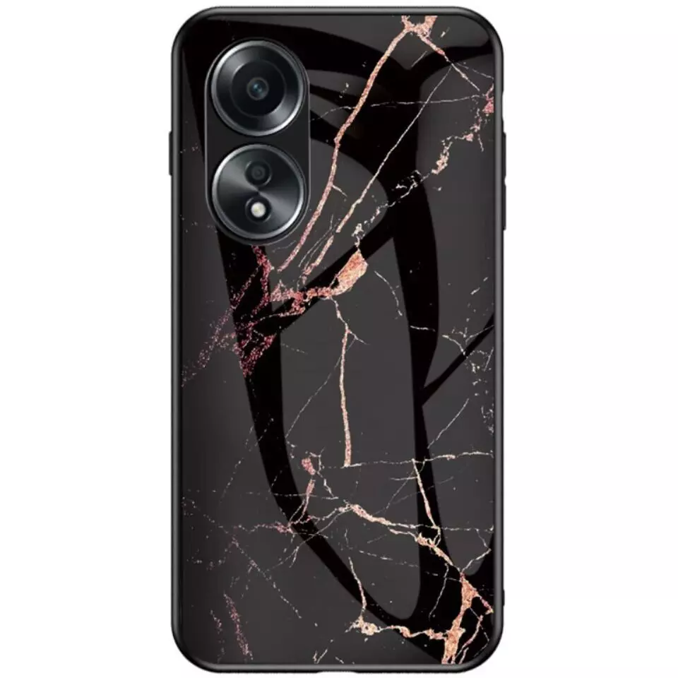 Чохол бампер для Oppo A78 4G Anomaly Cosmo Black / Gold (Чорний / Золотий) 