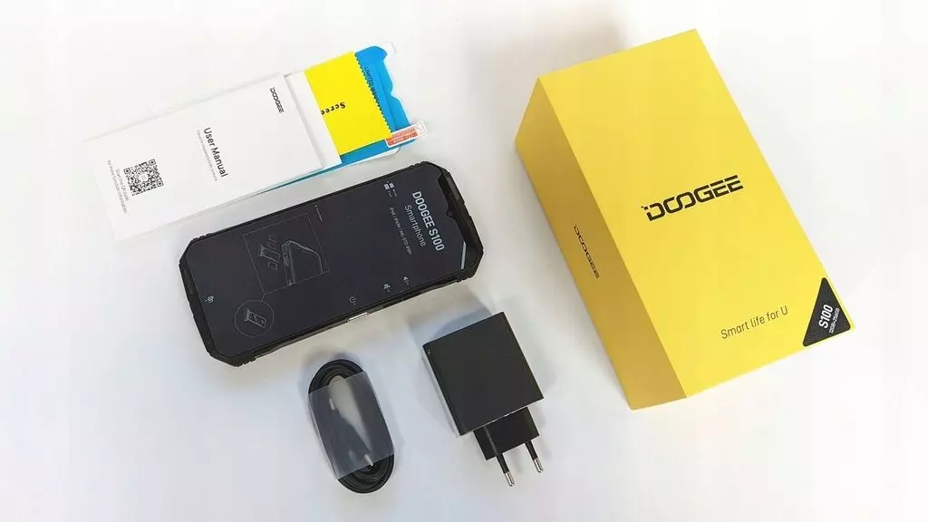 Захищений смартфон Doogee S100 20/256GB Ice Blue (Cиній)