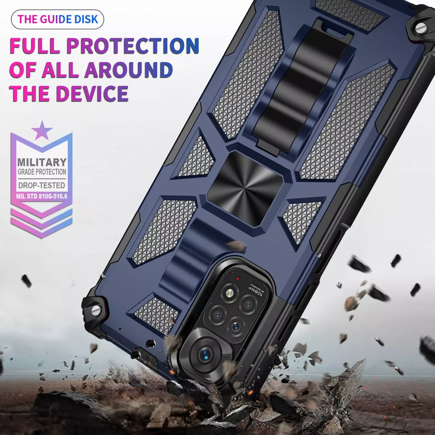 Протиударний чохол бампер для Vivo Y78 Anomaly Hybrid Armor (вбудована підставка) Camo / Green (Камуфляж / Зелений) Протиударний чохол бампер для Vivo Y78 Anomaly Hybrid Armor (вбудована підставка) Camo / Green (Камуфляж / Зелений)