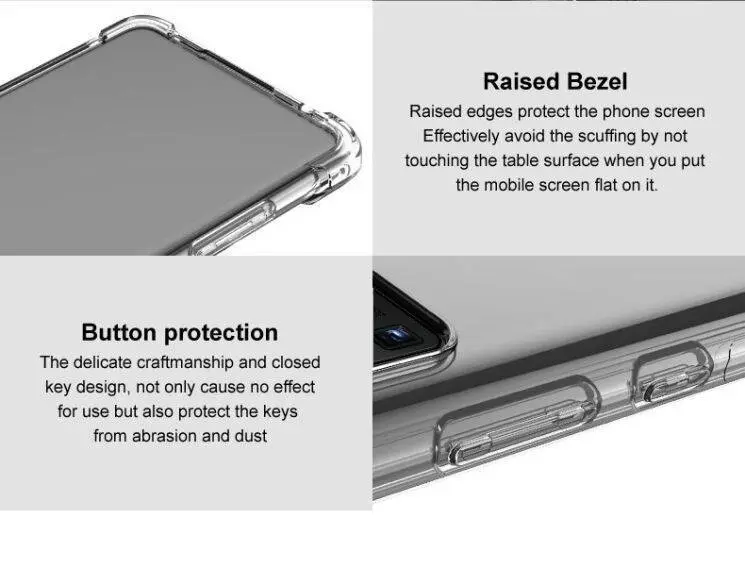 Протиударний чохол бампер для Samsung Galaxy A55 Imak Shock Transparent (Прозорий) Протиударний чохол бампер для Samsung Galaxy A55 Imak Shock Transparent (Прозорий)