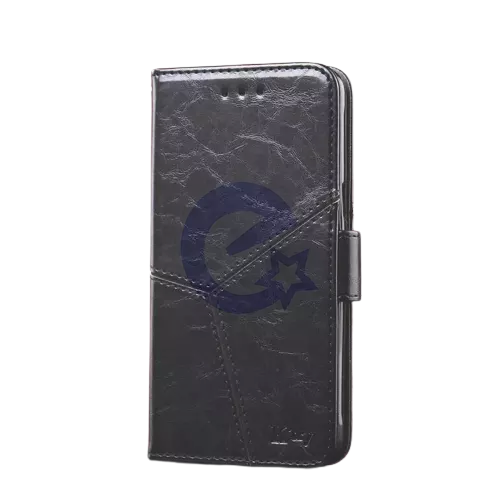 Преміальний чохол книжка для Xiaomi Redmi 13C 4G / Poco C65 Anomaly K&#039;try Premium Black (Чорний)