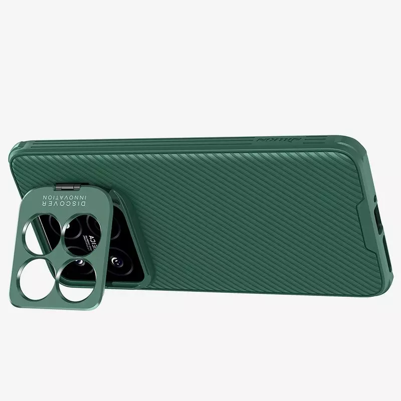 Чохол бампер Nillkin CamShield Prop Magnetic (з вирізом під камеру) для Xiaomi 14 Pro Green (Зелений) Чохол бампер Nillkin CamShield Prop Magnetic (з вирізом під камеру) для Xiaomi 14 Pro Green (Зелений)