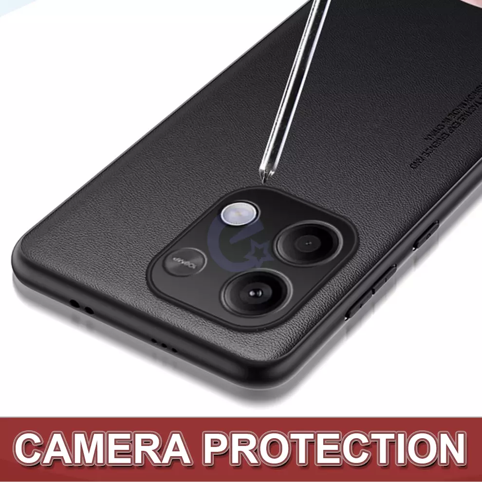 Чохол бампер для Xiaomi Poco F6 Anomaly Color Fit Black (Чорний) 