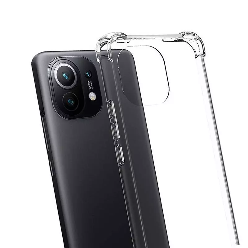 Чехол бампер для Xiaomi Redmi 13 Anomaly Crystal Hybrid Transparent (Прозрачный) 