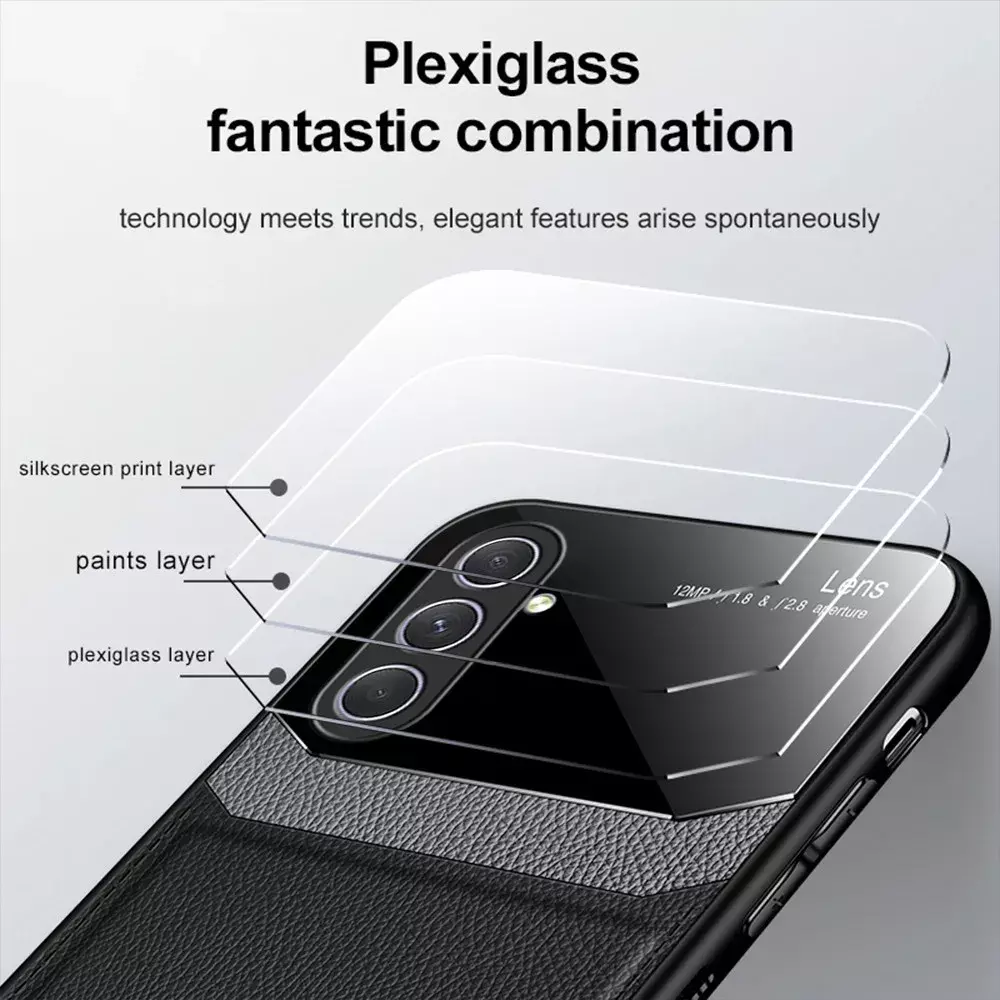 Чехол бампер для Samsung Galaxy M34 5G Anomaly Plexiglass Blue (Синий) Чехол бампер для Samsung Galaxy M34 5G Anomaly Plexiglass Blue (Синий)