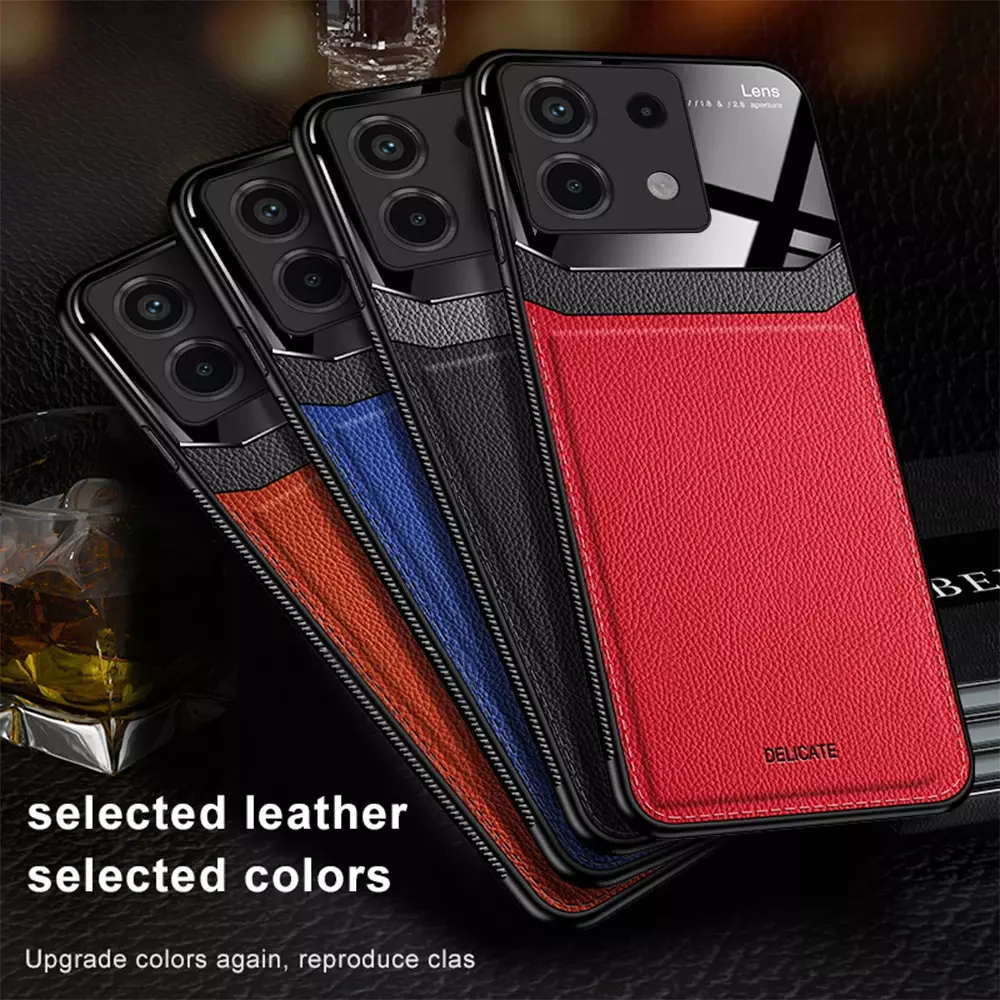 Чехол бампер для Xiaomi Redmi Note 13 5G Anomaly Plexiglass Black (Черный) 