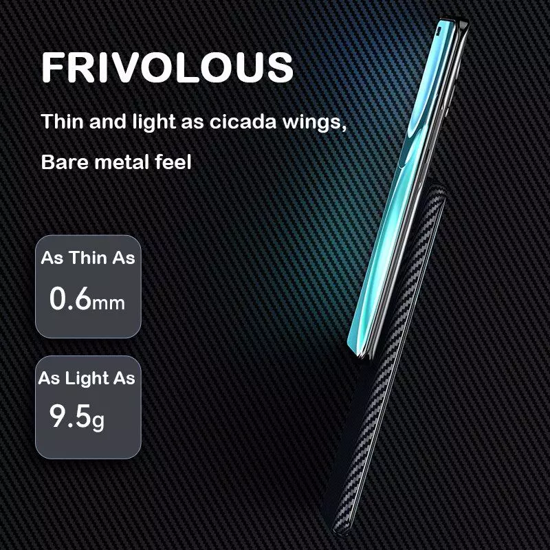 Ультратонкий чохол бампер для Vivo Y78 Anomaly PC Carbon Green (Зелений) Ультратонкий чохол бампер для Vivo Y78 Anomaly PC Carbon Green (Зелений)